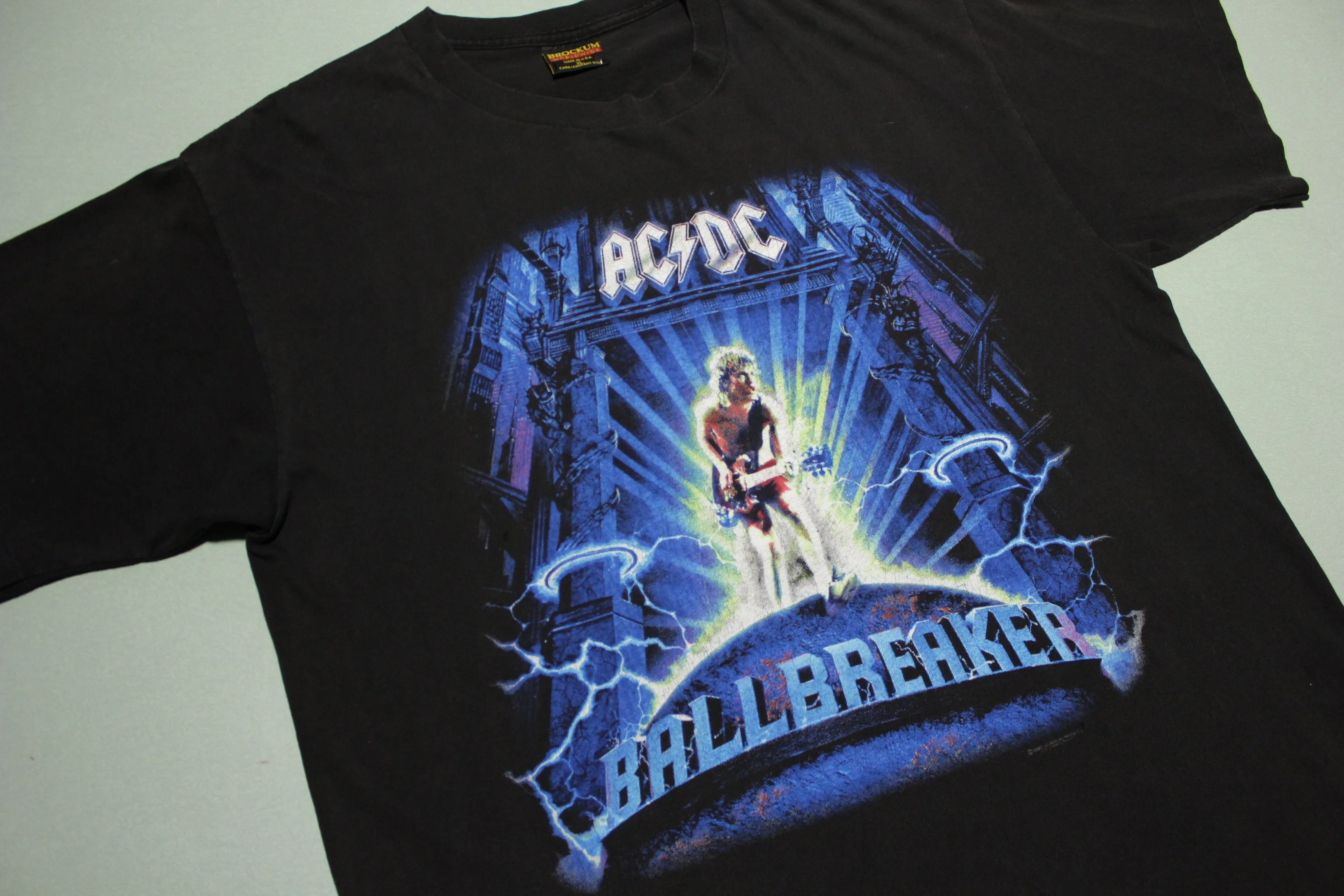 AC DC Vintage 1996 BallBreaker World Tour Brockum Made in USA T-Shirt