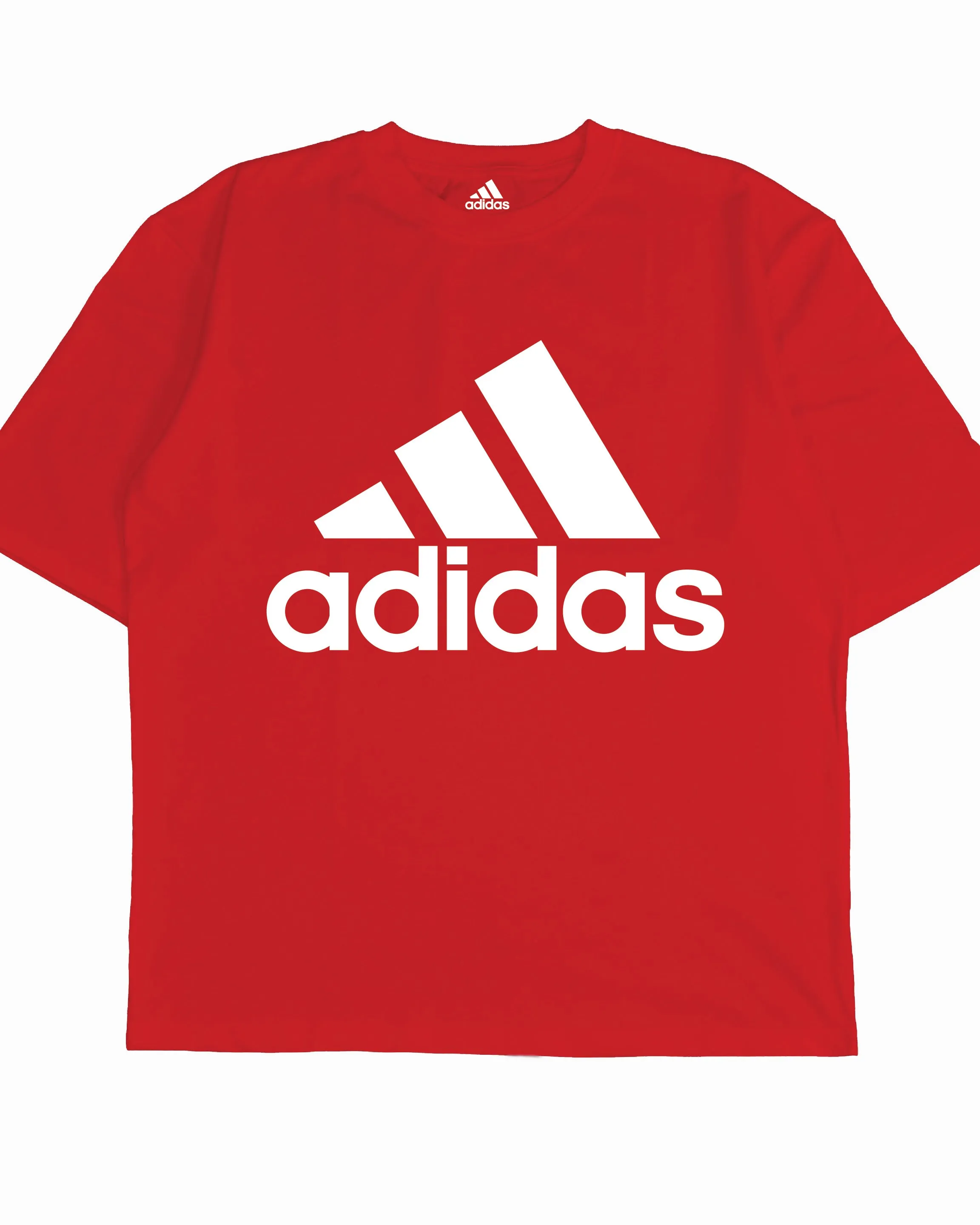 Adidas ESSENTIALS SINGLE JERSEY BIG LOGO TEE RED