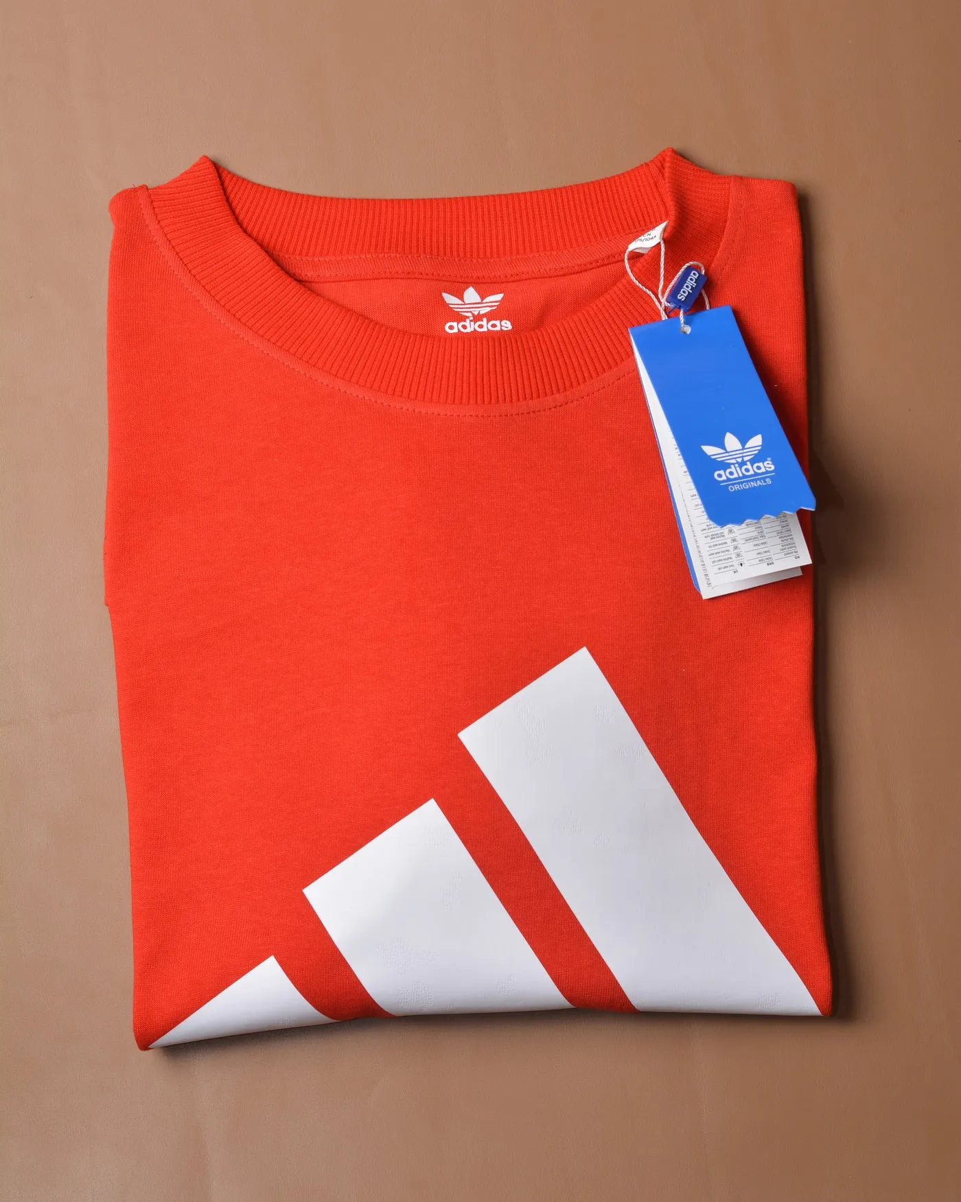 Adidas ESSENTIALS SINGLE JERSEY BIG LOGO TEE RED