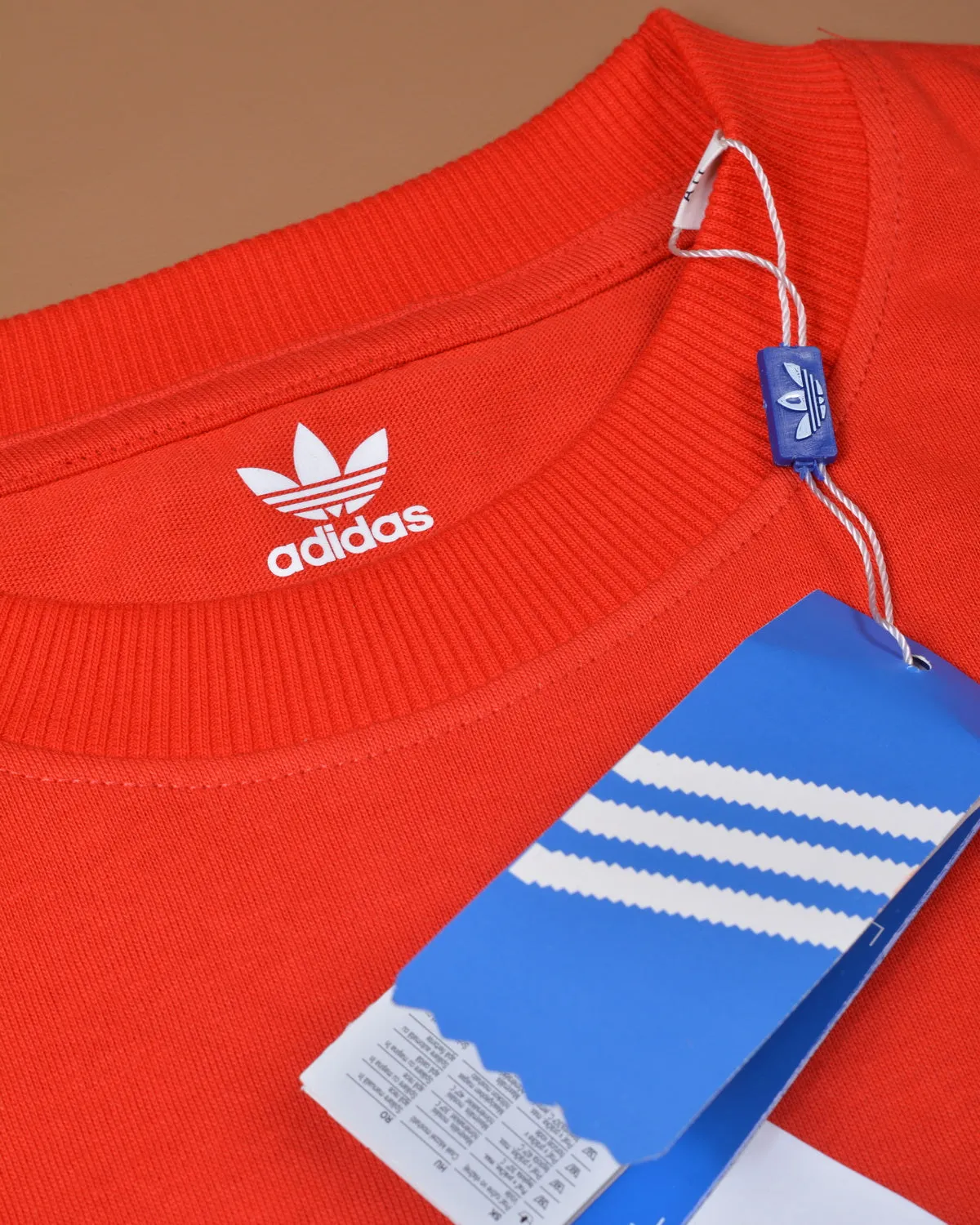 Adidas ESSENTIALS SINGLE JERSEY BIG LOGO TEE RED