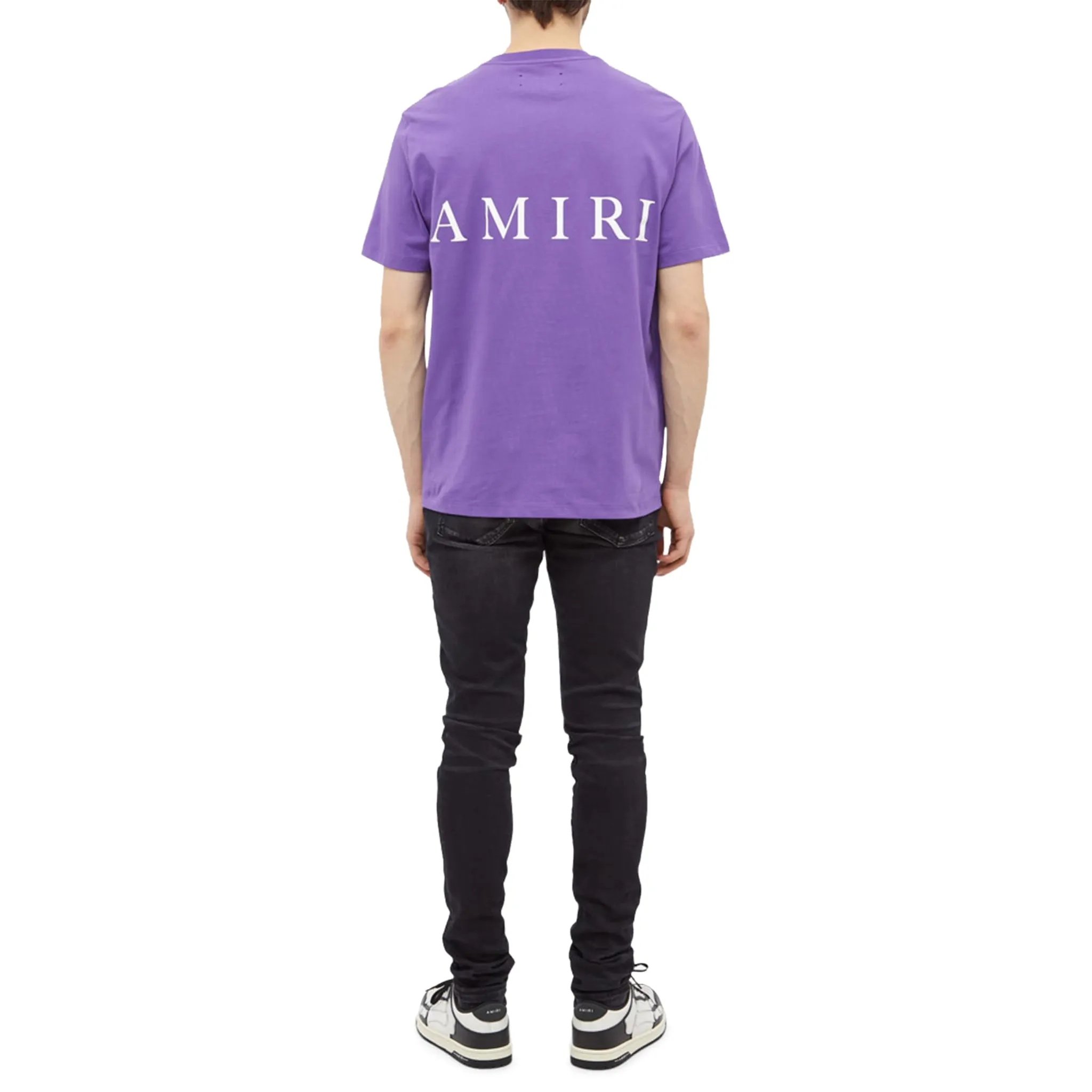 Amiri MA Logo T Shirt Purple