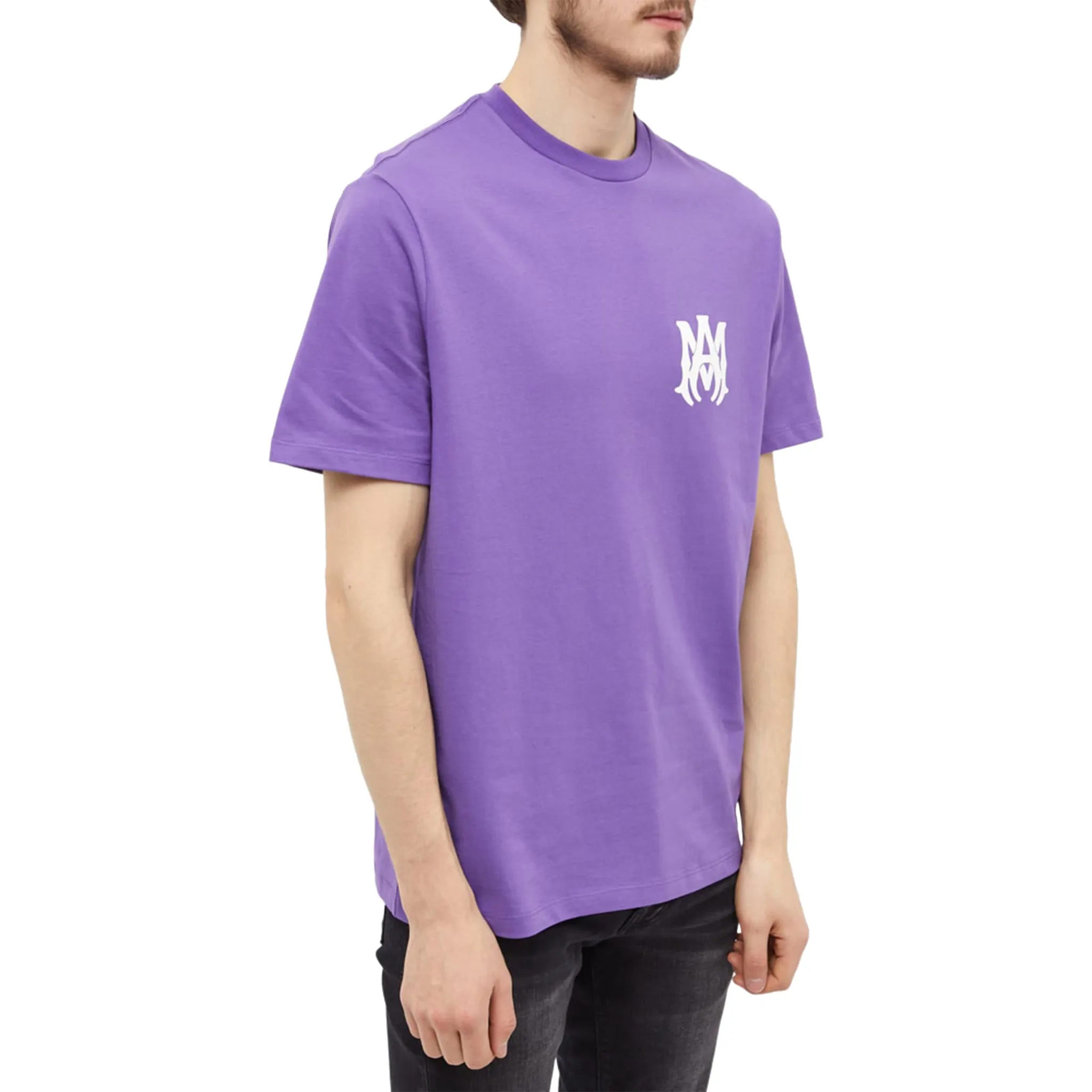 Amiri MA Logo T Shirt Purple