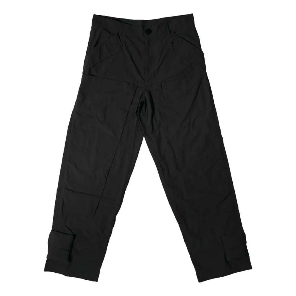 ARCHIVAL REINVENT TEFLON COVER PANTS-BLACK