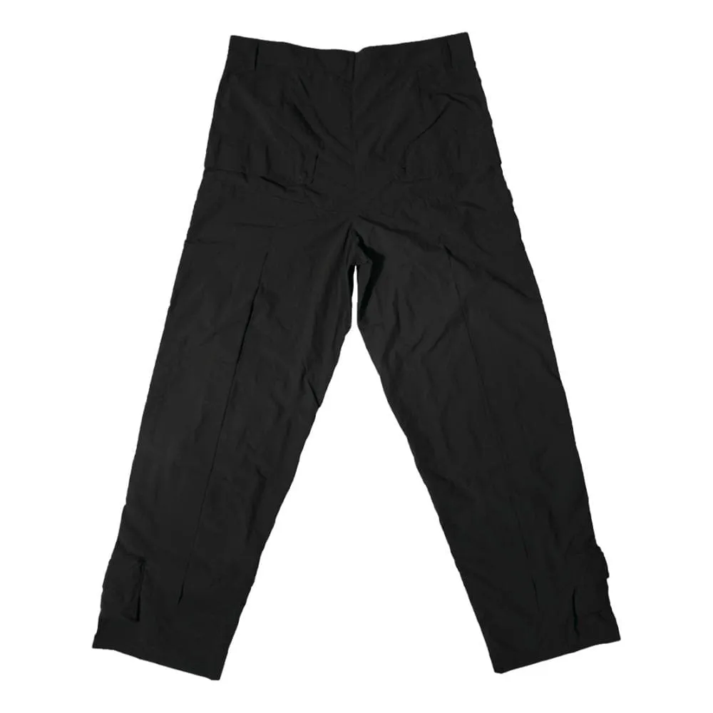 ARCHIVAL REINVENT TEFLON COVER PANTS-BLACK