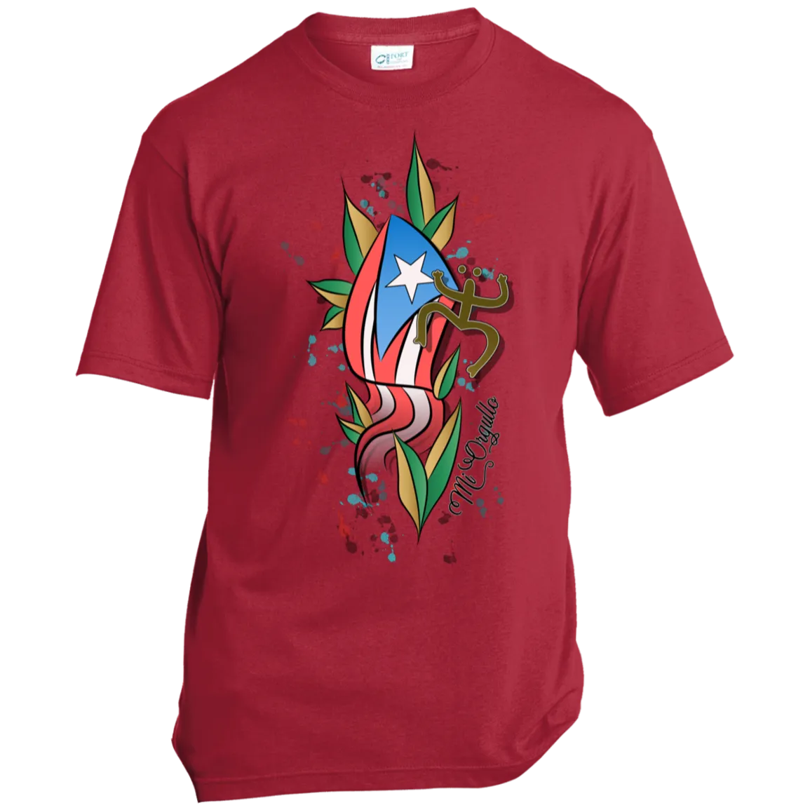 Artistic Mi Orgullo USA Made Unisex T-Shirt