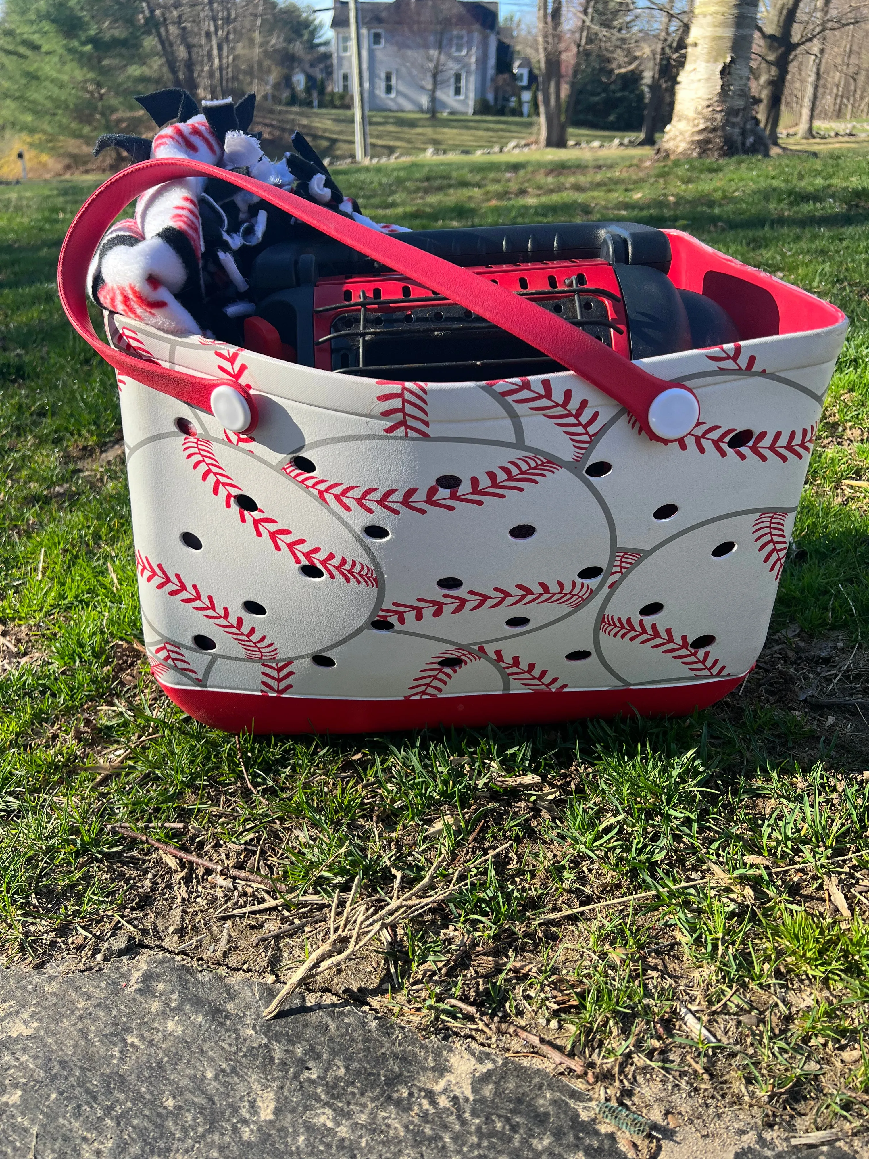 Baseball inspired  Bag