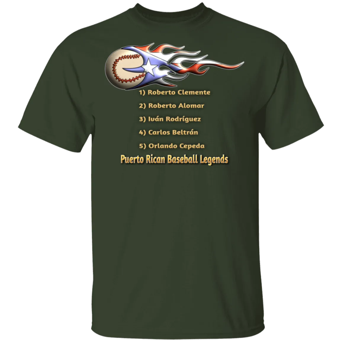 Baseball Legends 5.3 oz. T-Shirt