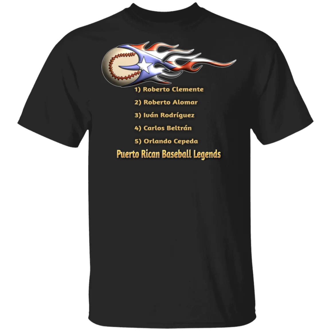 Baseball Legends 5.3 oz. T-Shirt