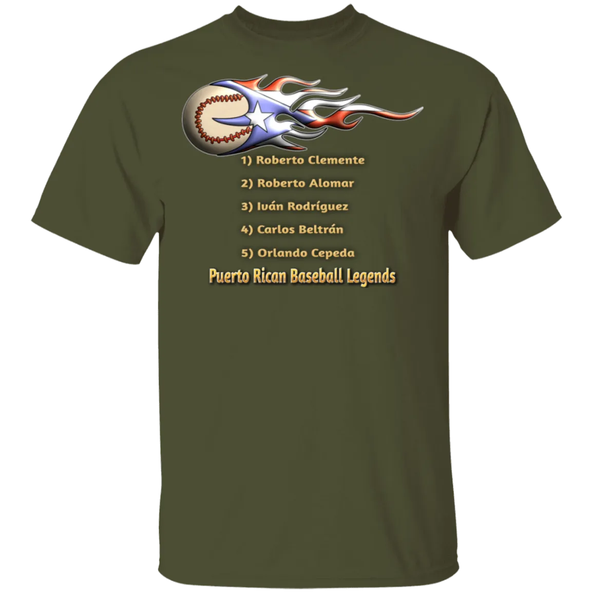 Baseball Legends 5.3 oz. T-Shirt