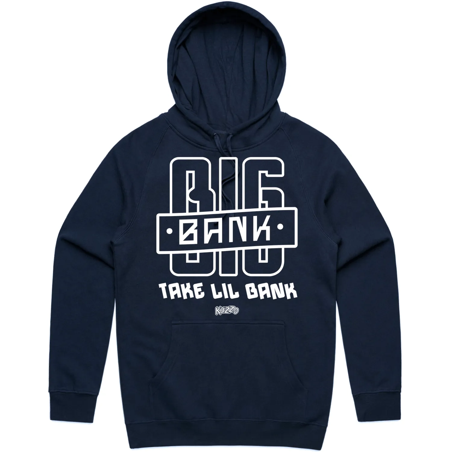 BIG BANK : Navy Blue Sneaker Hoodie