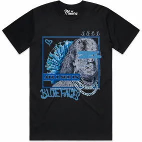 BLUE FACES : Black Sneaker Tees Shirt