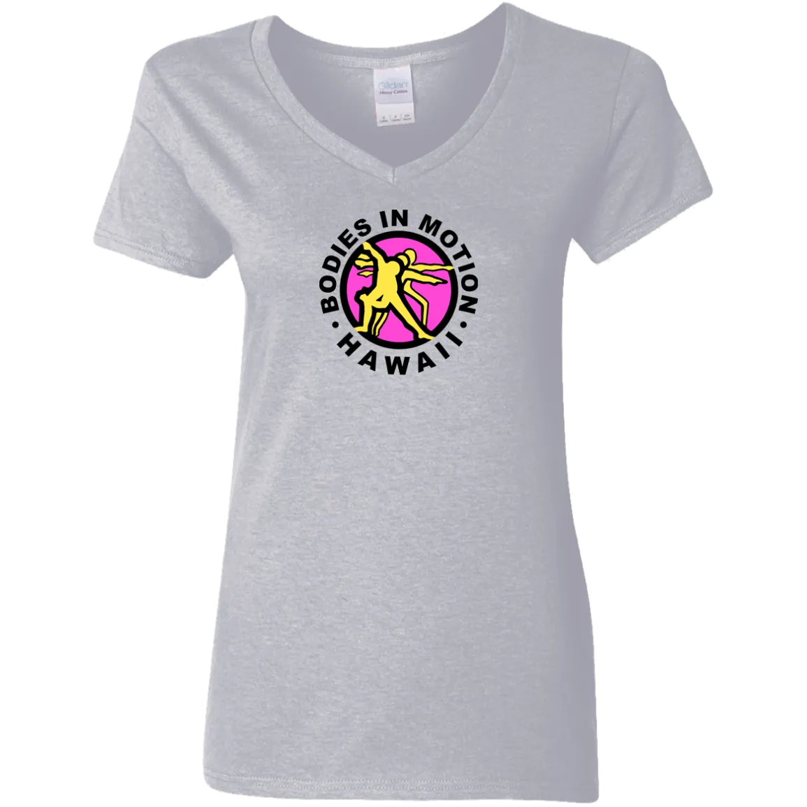 Bodies in Motion Ladies V-Neck T-Shirt