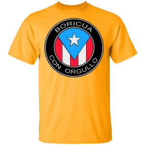 Boricu Con Orgullo 5.3 oz. T-Shirt