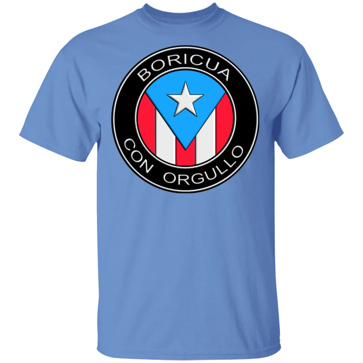 Boricu Con Orgullo 5.3 oz. T-Shirt