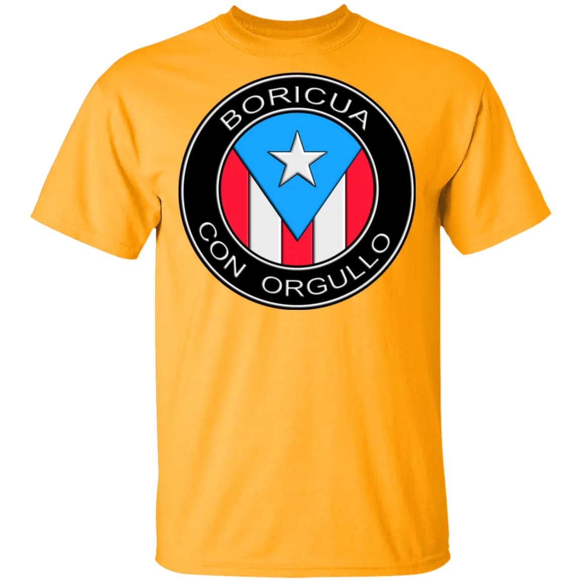 Boricu Con Orgullo 5.3 oz. T-Shirt