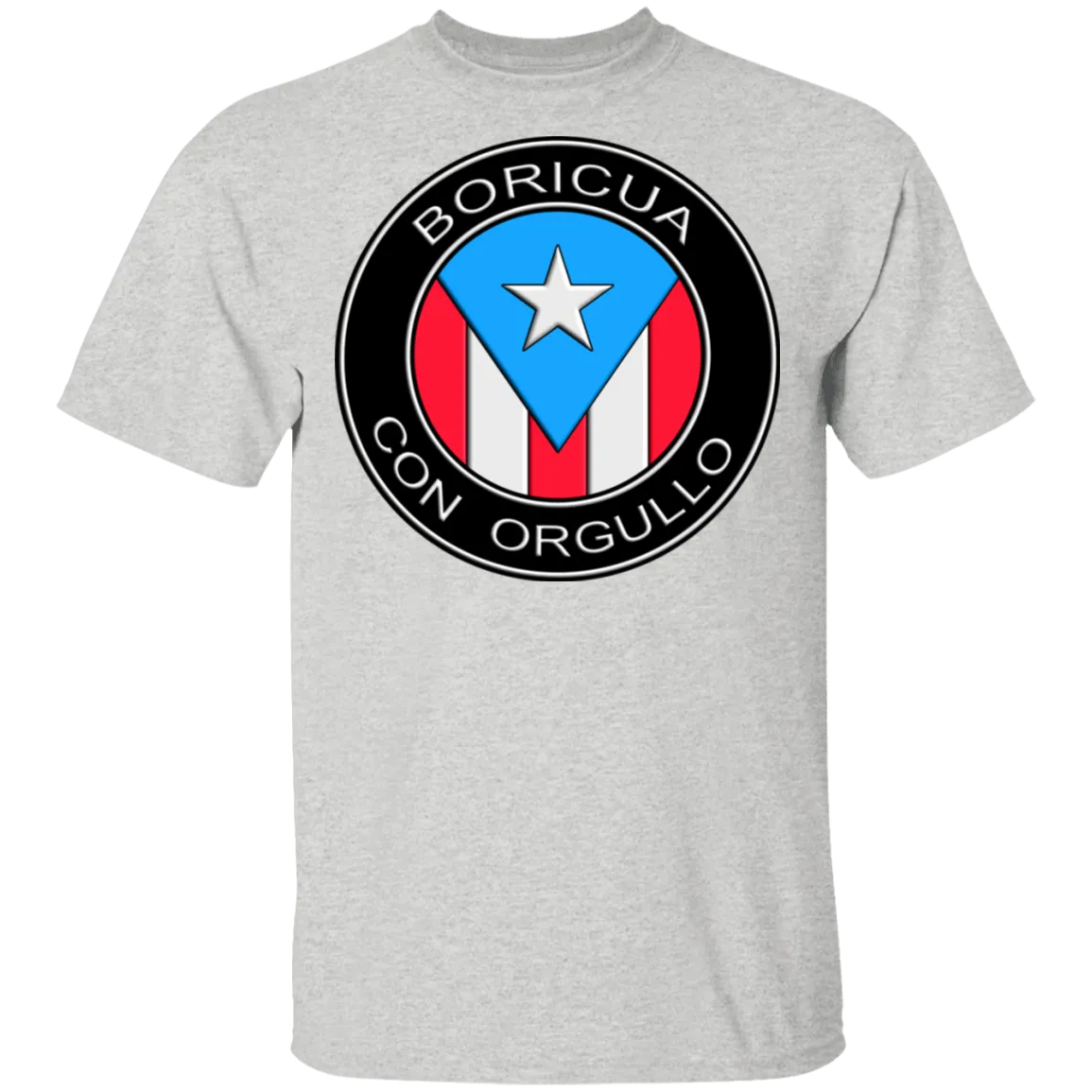 Boricu Con Orgullo 5.3 oz. T-Shirt