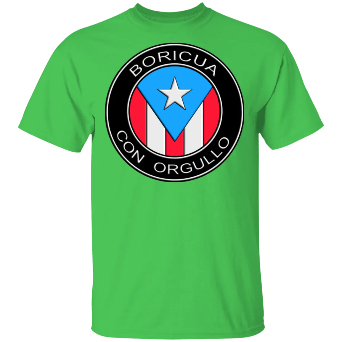 Boricu Con Orgullo 5.3 oz. T-Shirt