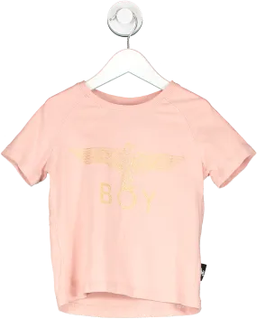 Boy London Pink Cotton Logo T-shirt 3 Years