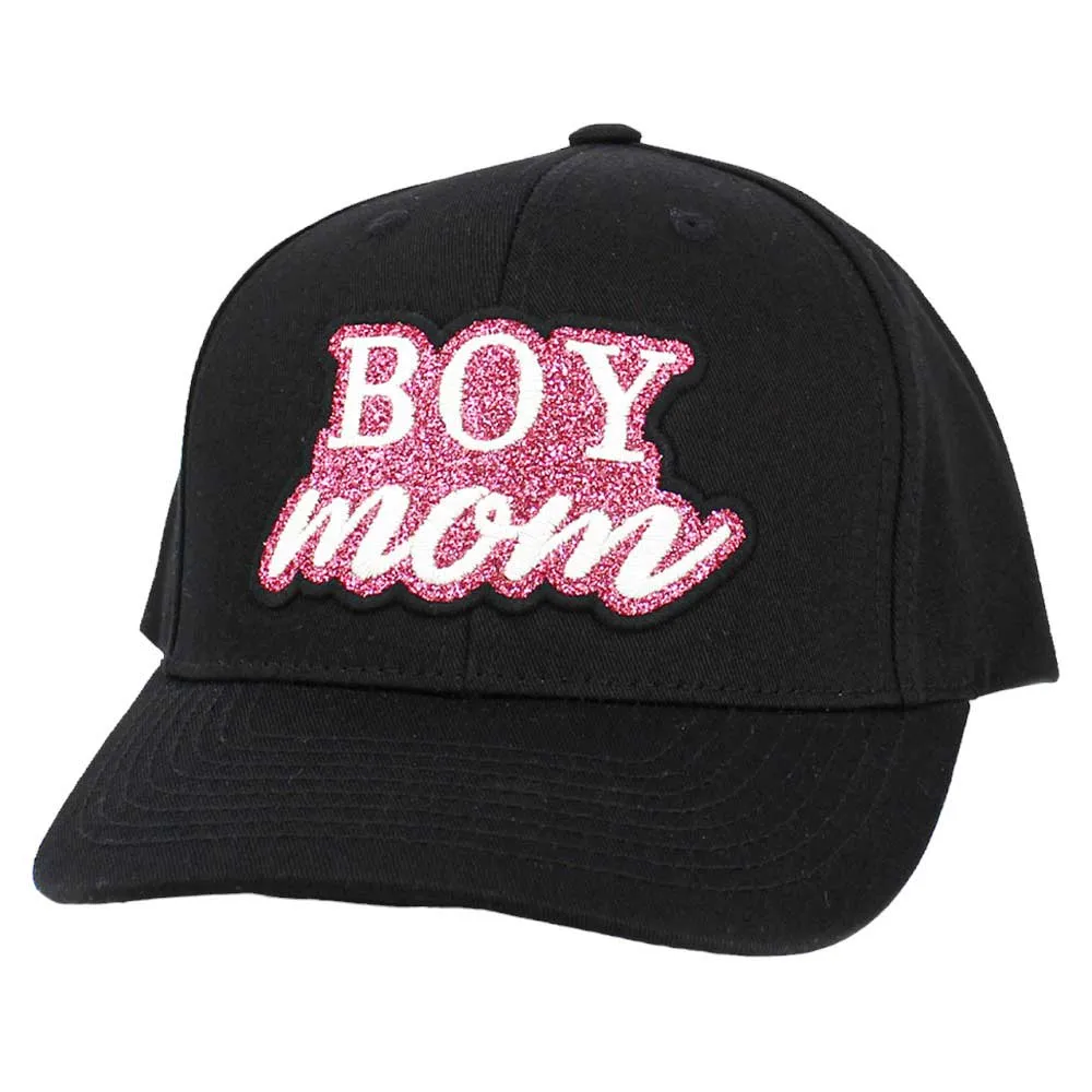 Boy Mom Message Baseball Cap