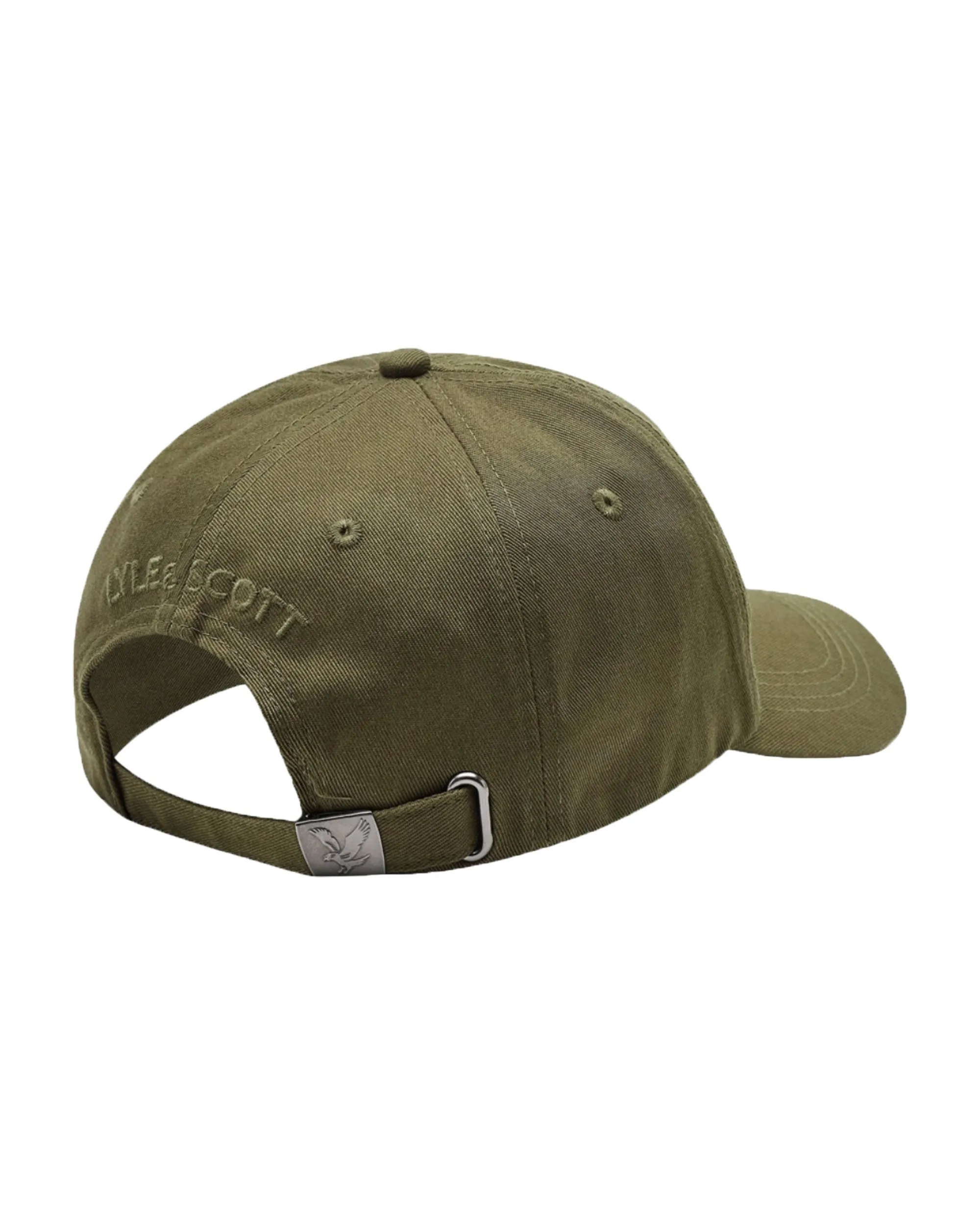 Cappello Baseball Cap Olive Lyle And Scott