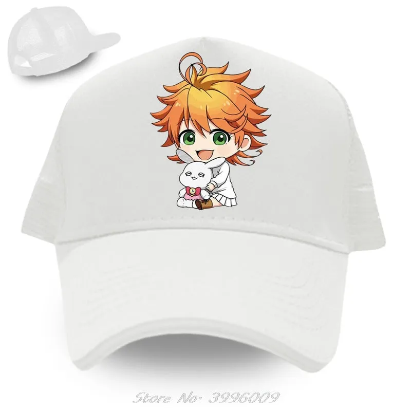 Casual The Promised Neverland - Emma Premium Peaked Cap Hat Panama Hat Baseball Cap