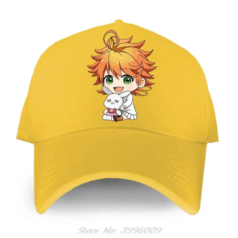 Casual The Promised Neverland - Emma Premium Peaked Cap Hat Panama Hat Baseball Cap