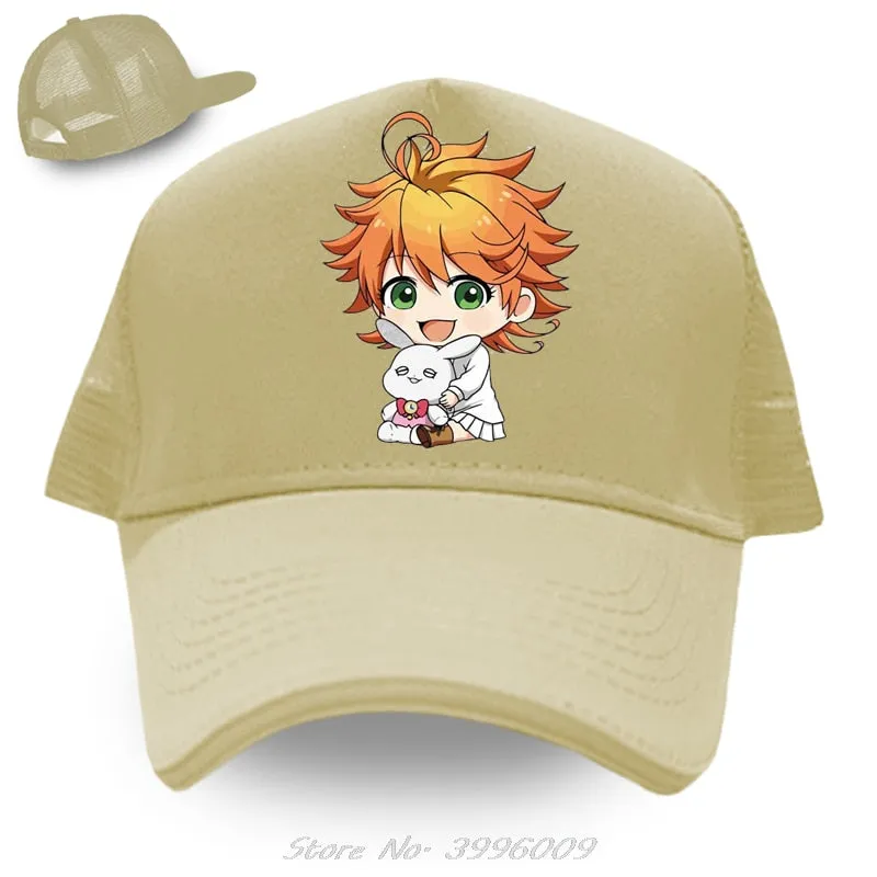 Casual The Promised Neverland - Emma Premium Peaked Cap Hat Panama Hat Baseball Cap