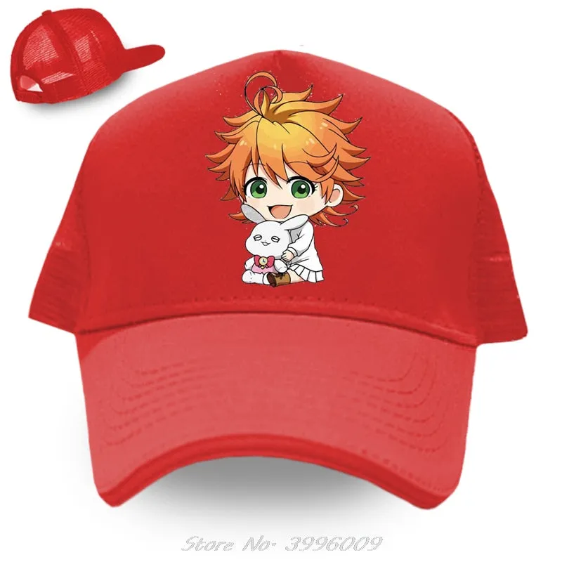 Casual The Promised Neverland - Emma Premium Peaked Cap Hat Panama Hat Baseball Cap