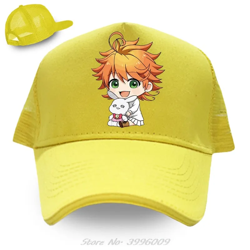 Casual The Promised Neverland - Emma Premium Peaked Cap Hat Panama Hat Baseball Cap