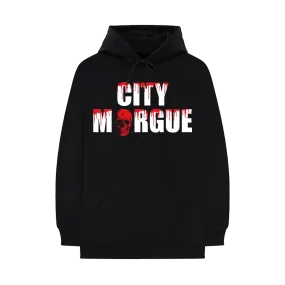 City Morgue x Vlone Dogs Hoodie black