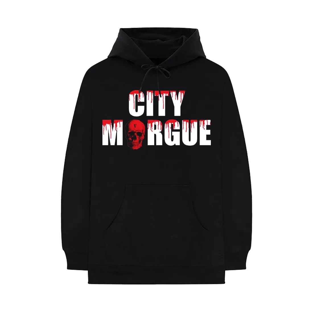 City Morgue x Vlone Dogs Hoodie black