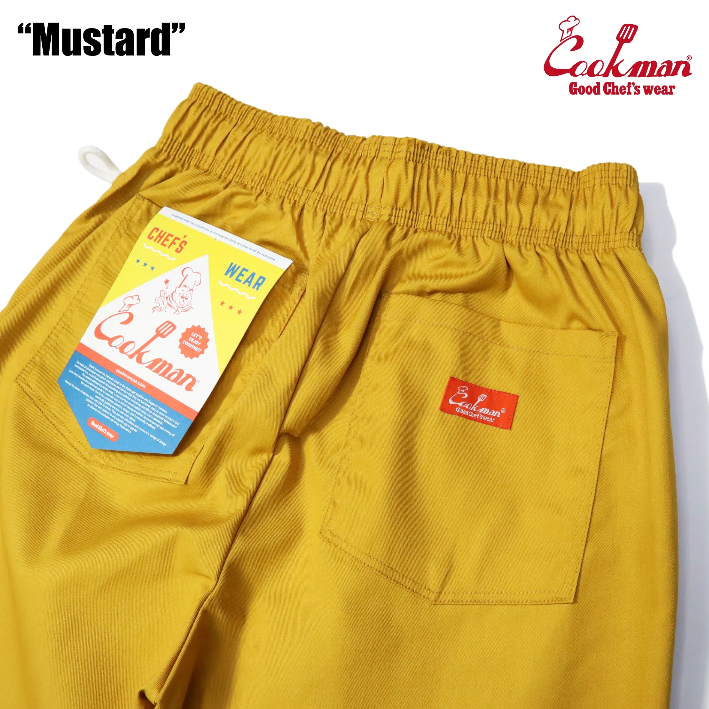 Cookman Chef Short Pants - Mustard