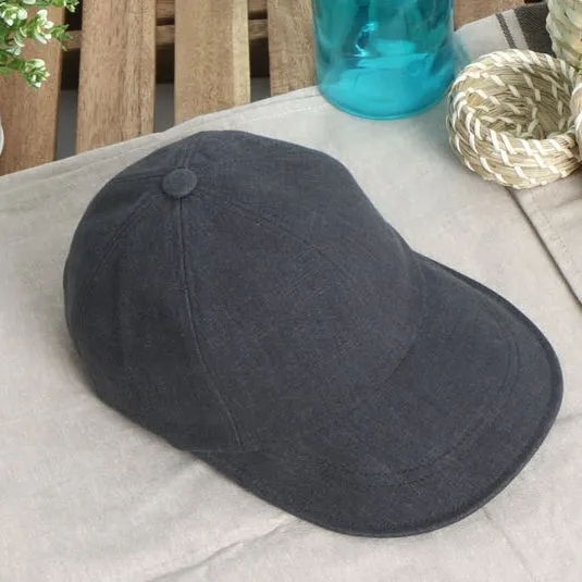 Cool Summer Linen Solid Baseball Caps Hats Velcro Wire Wide Brim Unique Novelty Unisex Mens Womens Adjustable Korean Kpop Style Fashion Accessories Lightweight