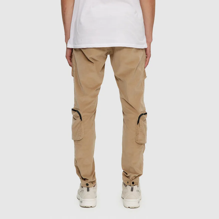 CORDUROY UTILITY PANTS BEIGE