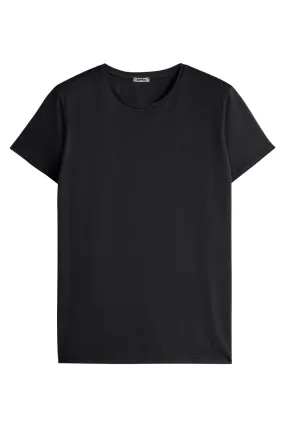 Crew Neck Tee - Black