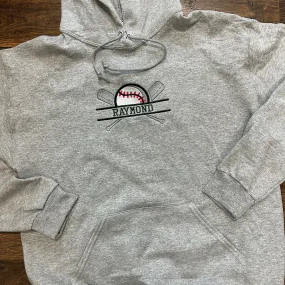 Custom Baseball Team Hooded Sweatshirt