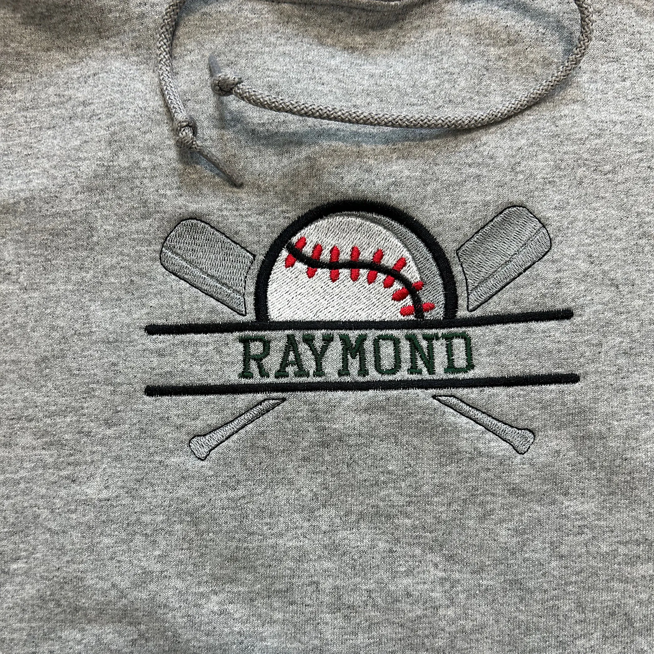 Custom Baseball Team Hooded Sweatshirt