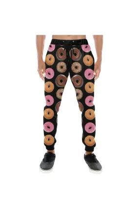 Doughnut Touch Men's All Over Print Sweatpants (Model L11)