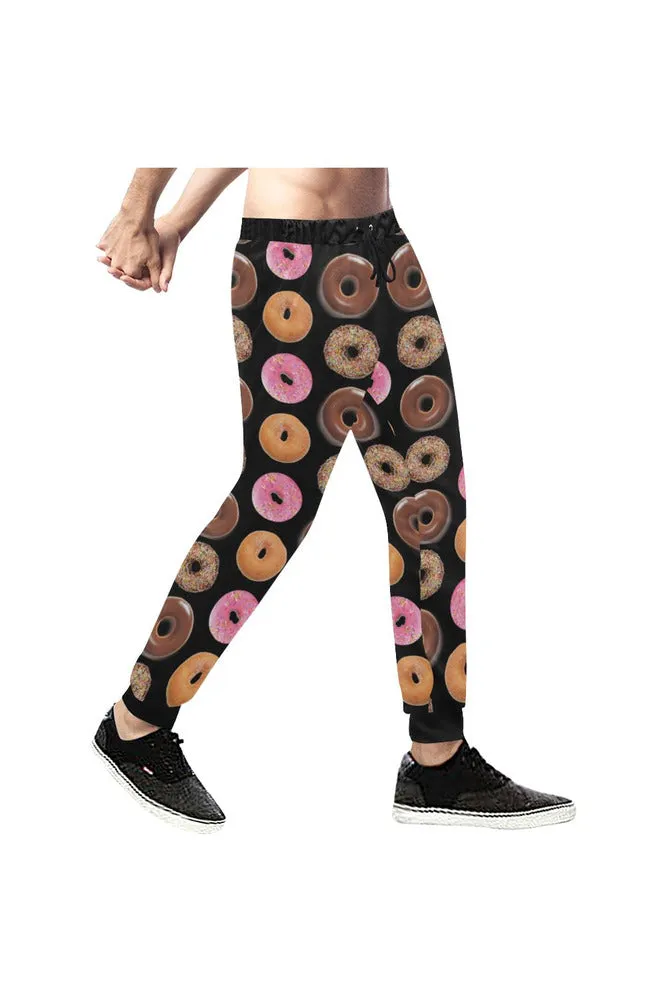 Doughnut Touch Men's All Over Print Sweatpants (Model L11)