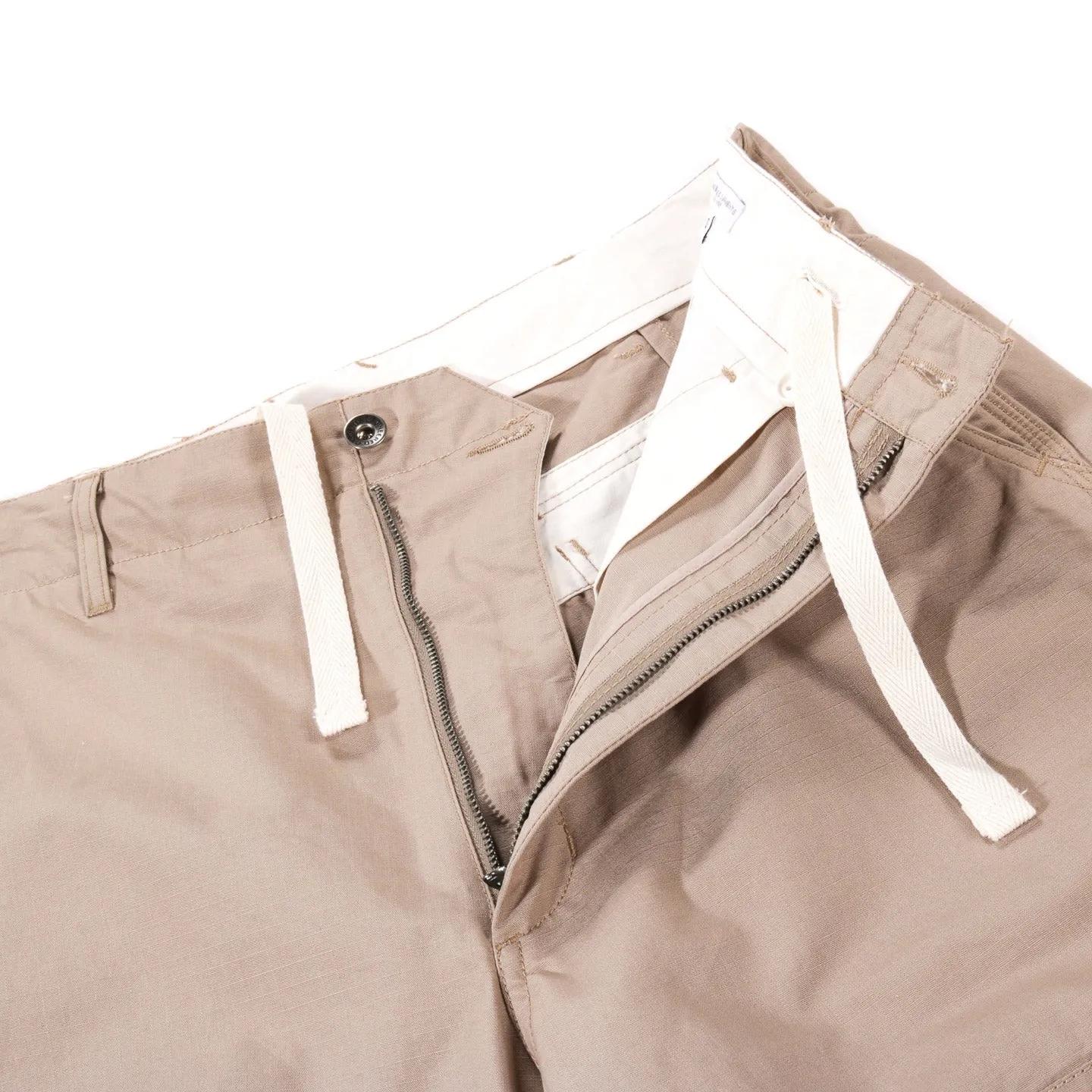 ENGINEERED GARMENTS PAINTER PANT KHAKI COTTON RIPSTOP