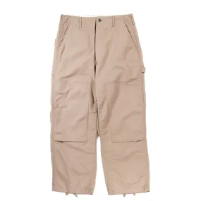 ENGINEERED GARMENTS PAINTER PANT KHAKI COTTON RIPSTOP