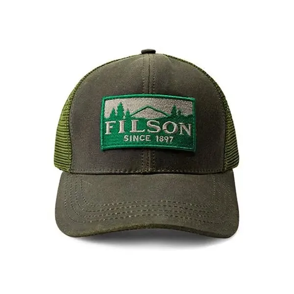 Filson Logger Mesh Cap Otter Green