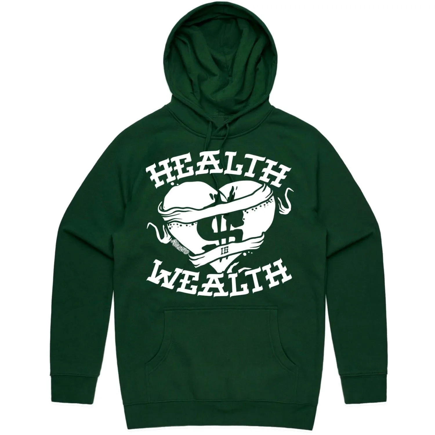 HEALTH : Hunter Green Sneaker Hoodie