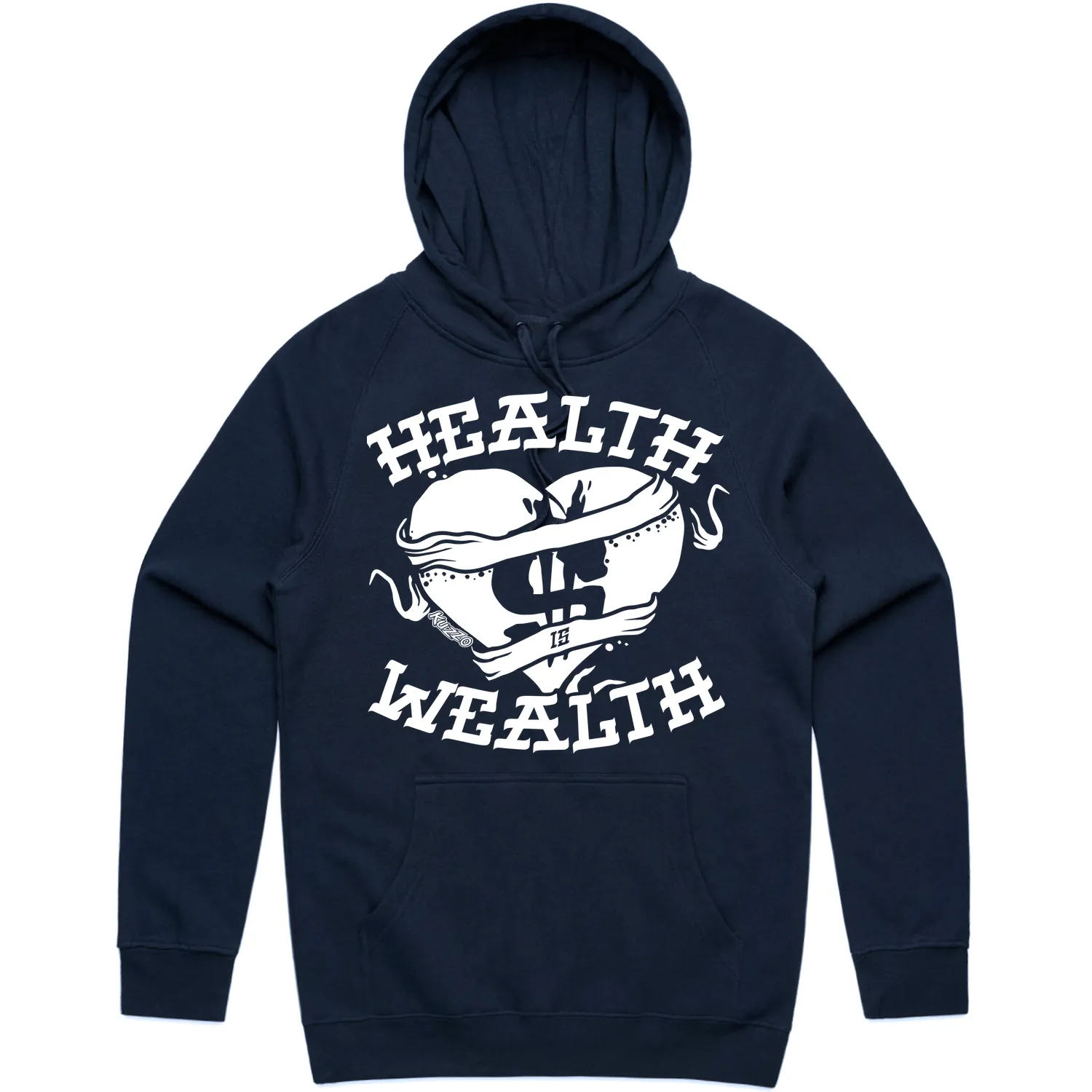 HEALTH : Navy Blue Sneaker Hoodie