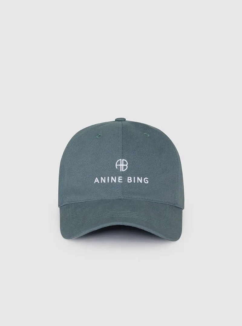 Jeremy Baseball Cap in Dark Sage