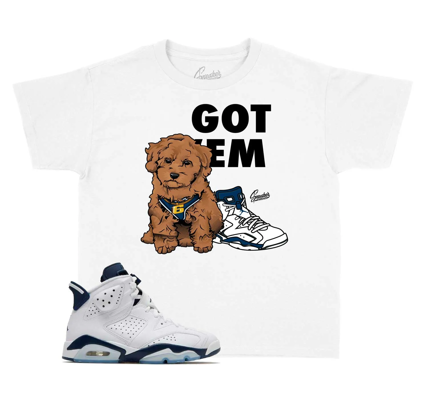 Kids - Midnight Navy 6 Got Em Shirt