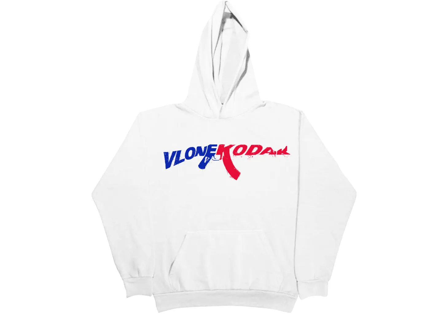 Kodak Black x Vlone 47 Hoodie White