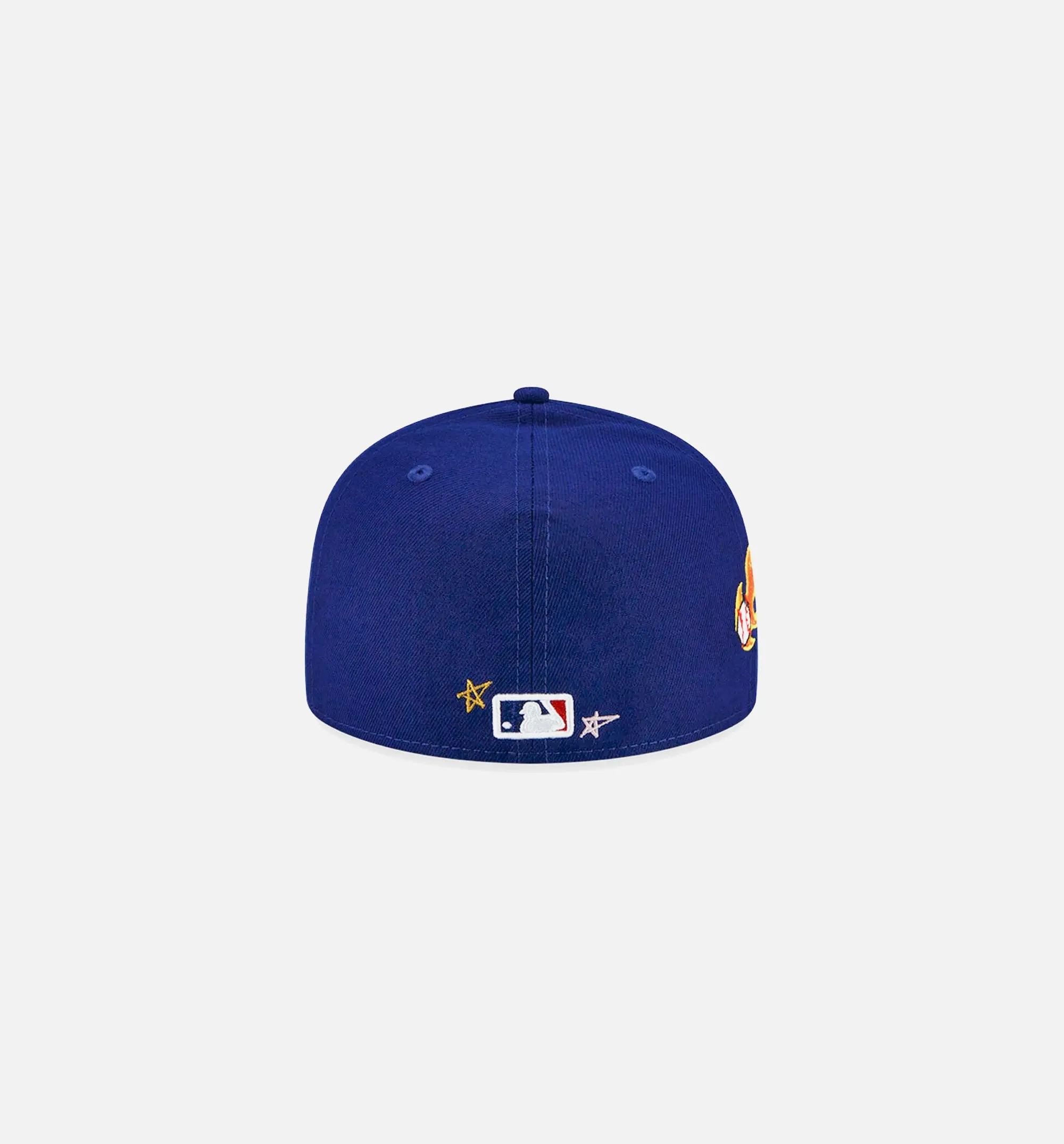 Los Angeles Dodgers Scribble 59Fifty Fitted Cap Mens Hat - Blue