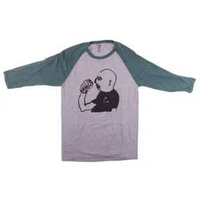 Lowcard X Russ Pope Baseball Tee Grey