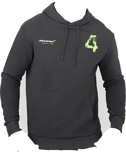 McLaren F1 Lando Norris Special Edition Silverstone GP Hoodie - Black/Phantom